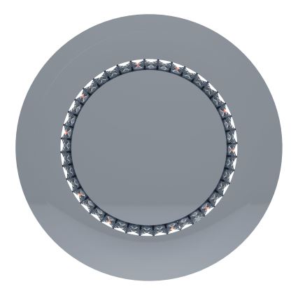 Eglo - Dimbare LED plafondlamp LED/31,5W/230V