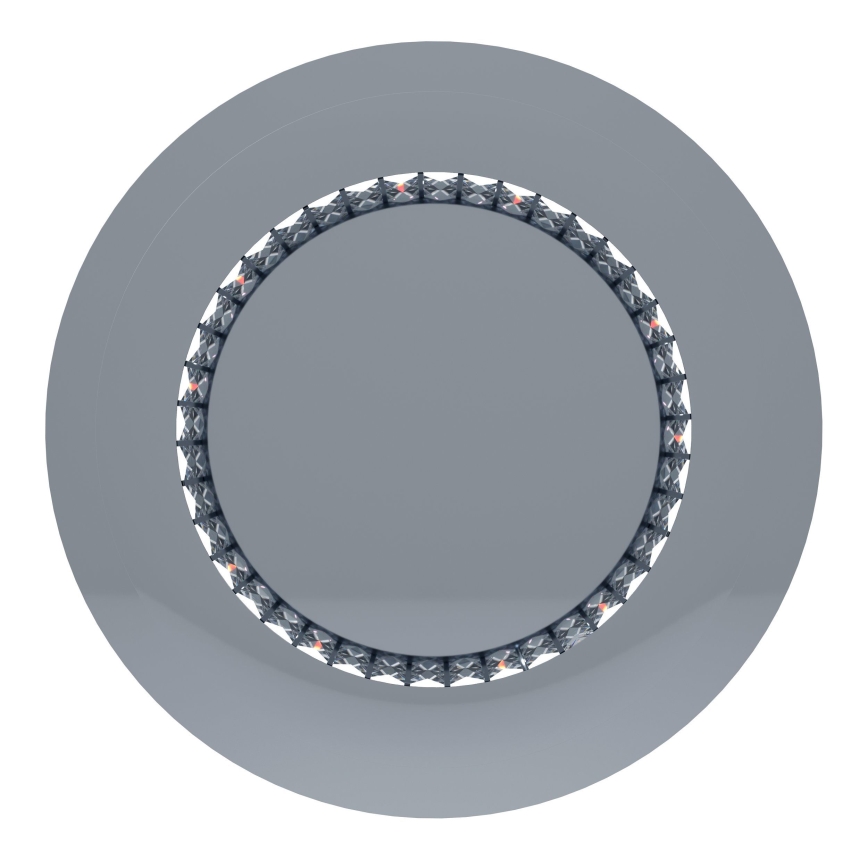 Eglo - Dimbare LED plafondlamp LED/31,5W/230V