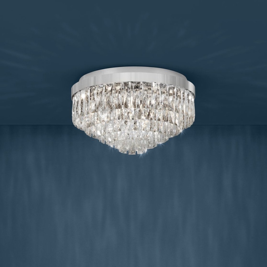 Eglo 39489 - Plafondlamp VALPARAISO 8xE14/40W/230V
