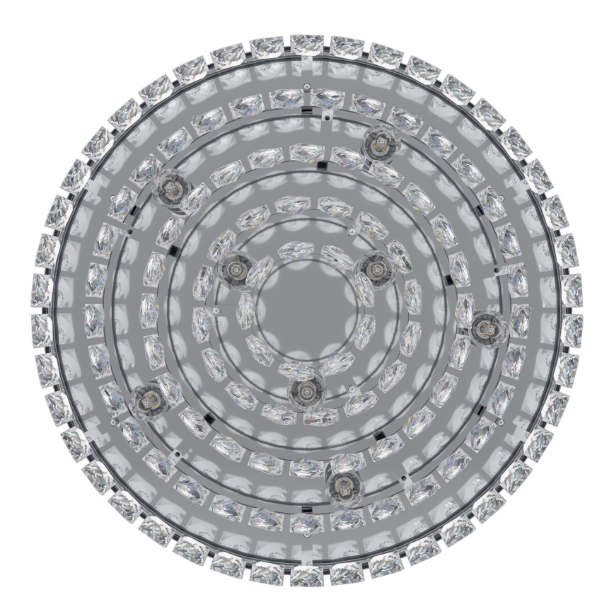 Eglo 39489 - Plafondlamp VALPARAISO 8xE14/40W/230V
