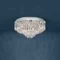 Eglo 39491 - Plafondlamp VALPARAISO 11xE14/40W/230V glanzend chroom