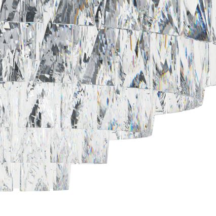 Eglo 39491 - Plafonnier 11xE14/40W/230V Chrome Brillant
