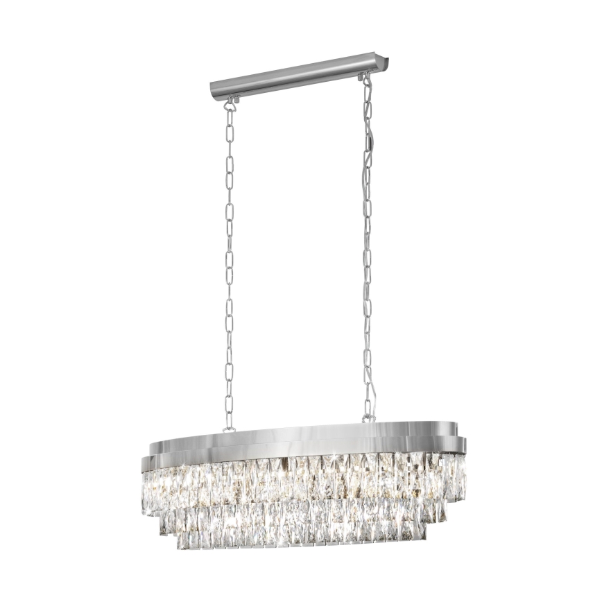 Eglo - Suspension sur chaîne 10xE14/40W/230V brillant chromé