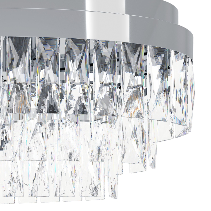 Eglo - Suspension sur chaîne 10xE14/40W/230V brillant chromé