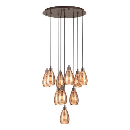 Eglo - Suspension avec fil 10xE27/60W/230V