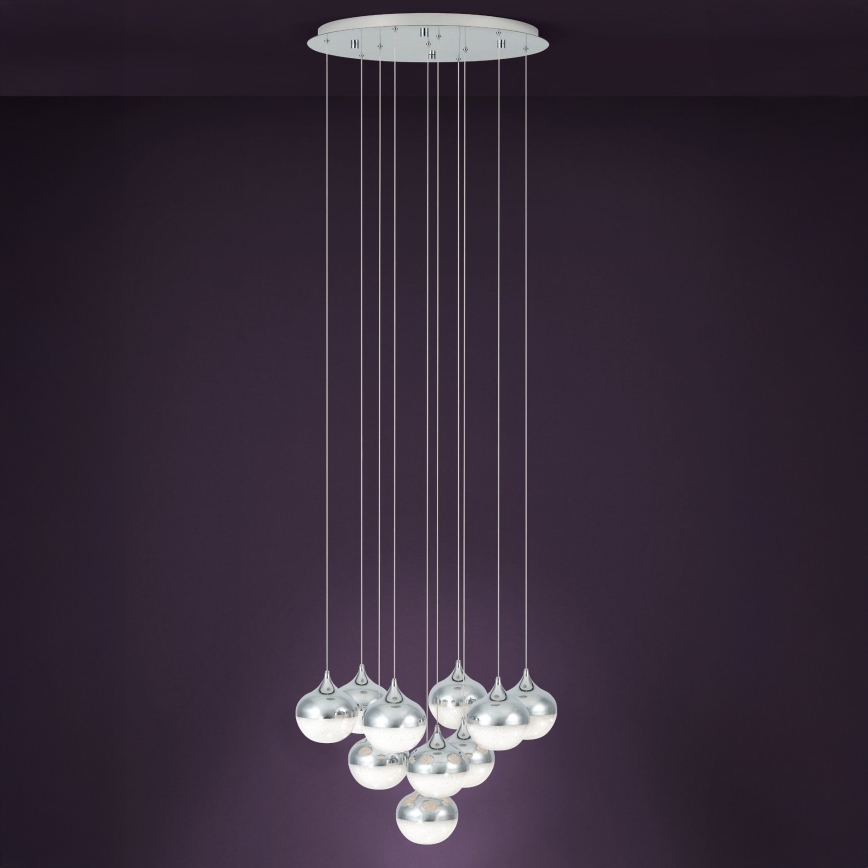 Eglo 39527 - Suspension filaire LED à intensité variable 10xLED/3,1W/230V