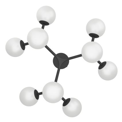 Eglo -  LED Hanglamp voor Oppervlakte Montage 9xG9/3W/230V