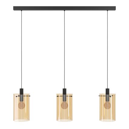 Eglo - Hanglamp aan een koord 3xE27/40W/230V