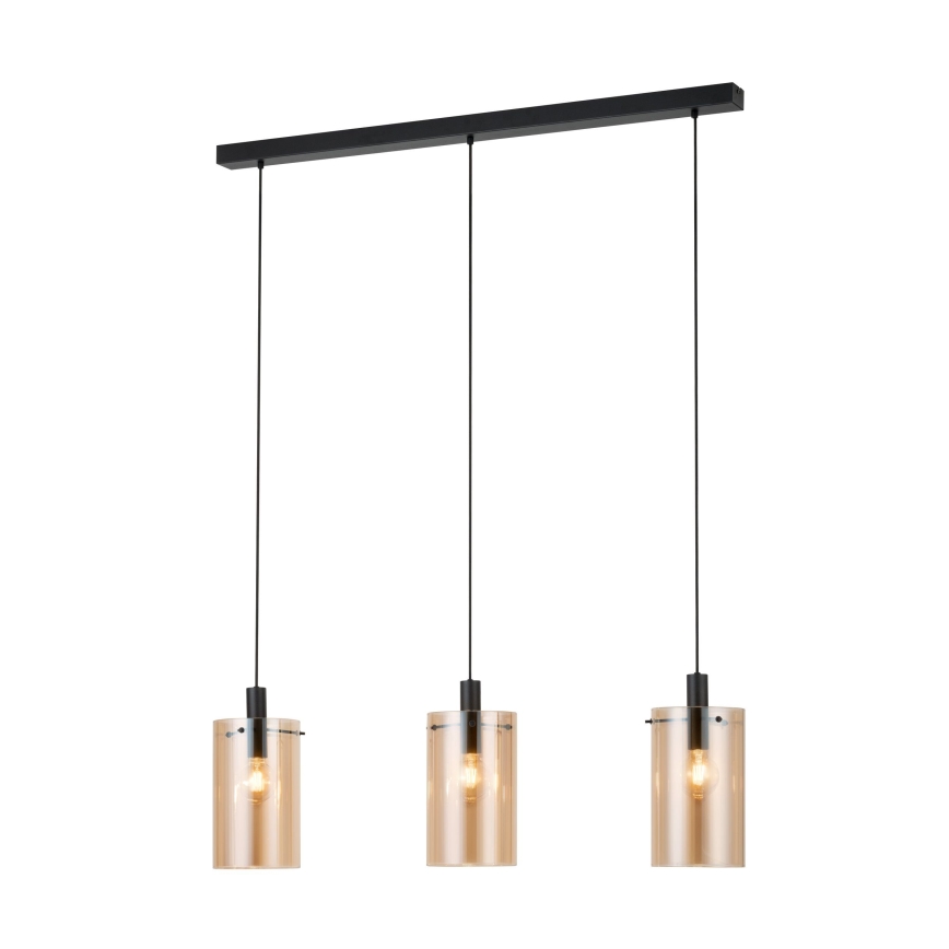 Eglo - Suspension filaire POLVERARA 3xE27/40W/230V