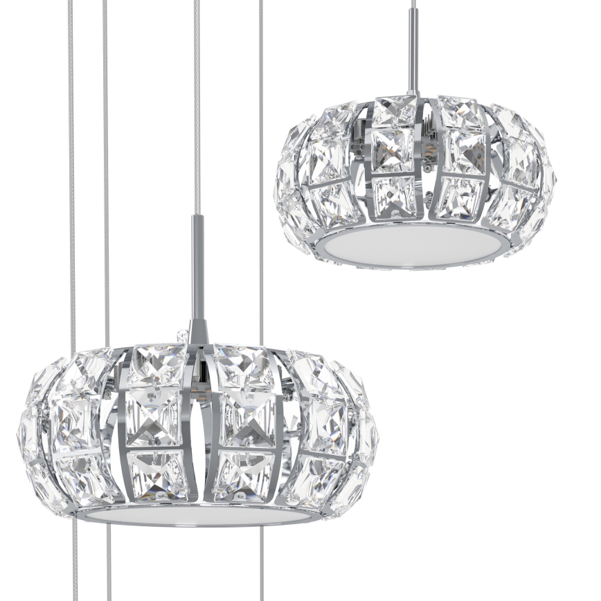 Eglo - Suspension filaire LED à intensité variable 17xLED/4,5W/230V