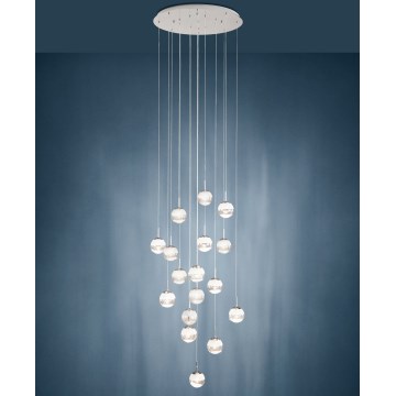 Eglo 39547 - Suspension filaire LED à intensité variable 17xLED/5W/230V