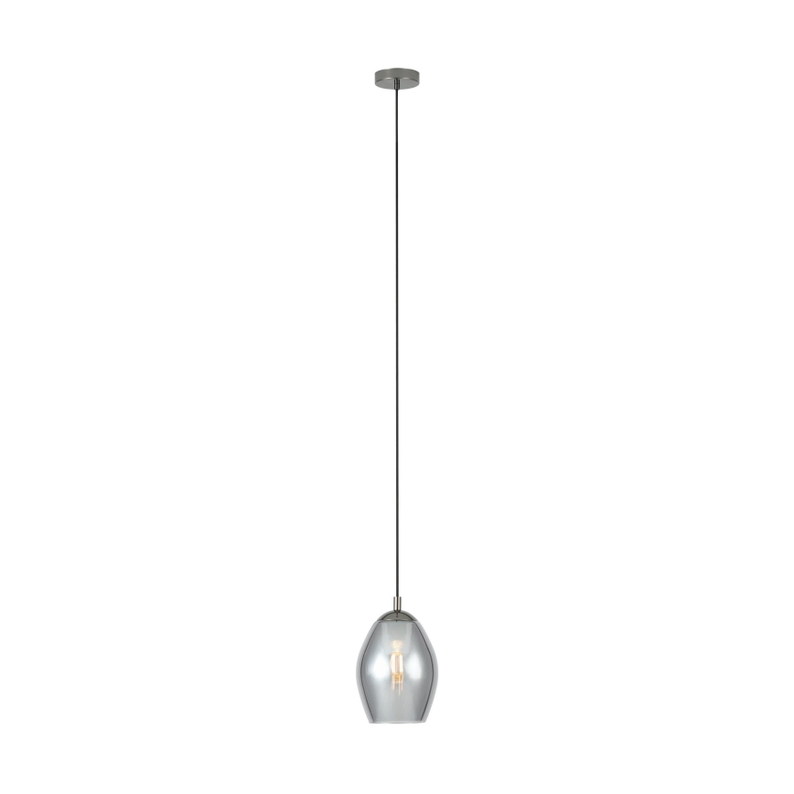 Eglo - Suspension filaire 1xE27/60W/230V fumé
