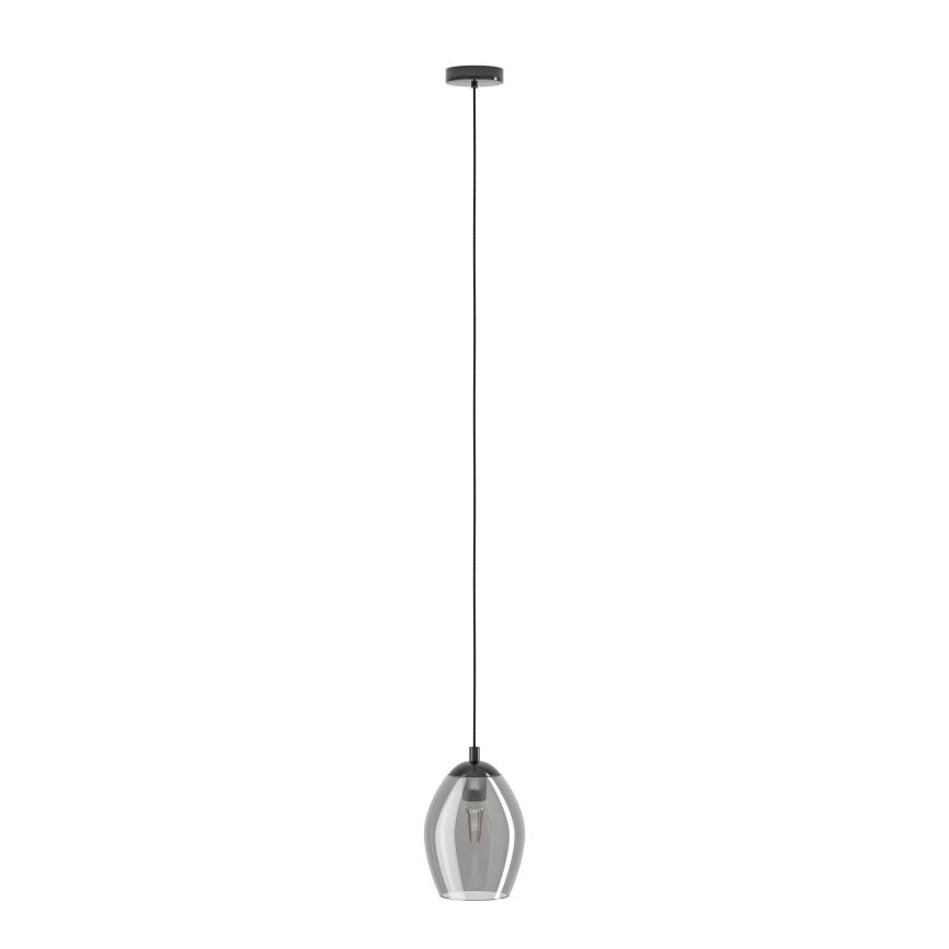 Eglo - Suspension filaire 1xE27/60W/230V fumé