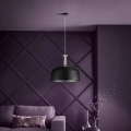 Eglo 39588 - MONTE FUERTE hanglamp aan kabel, 3xE27/10W/230V, zwart