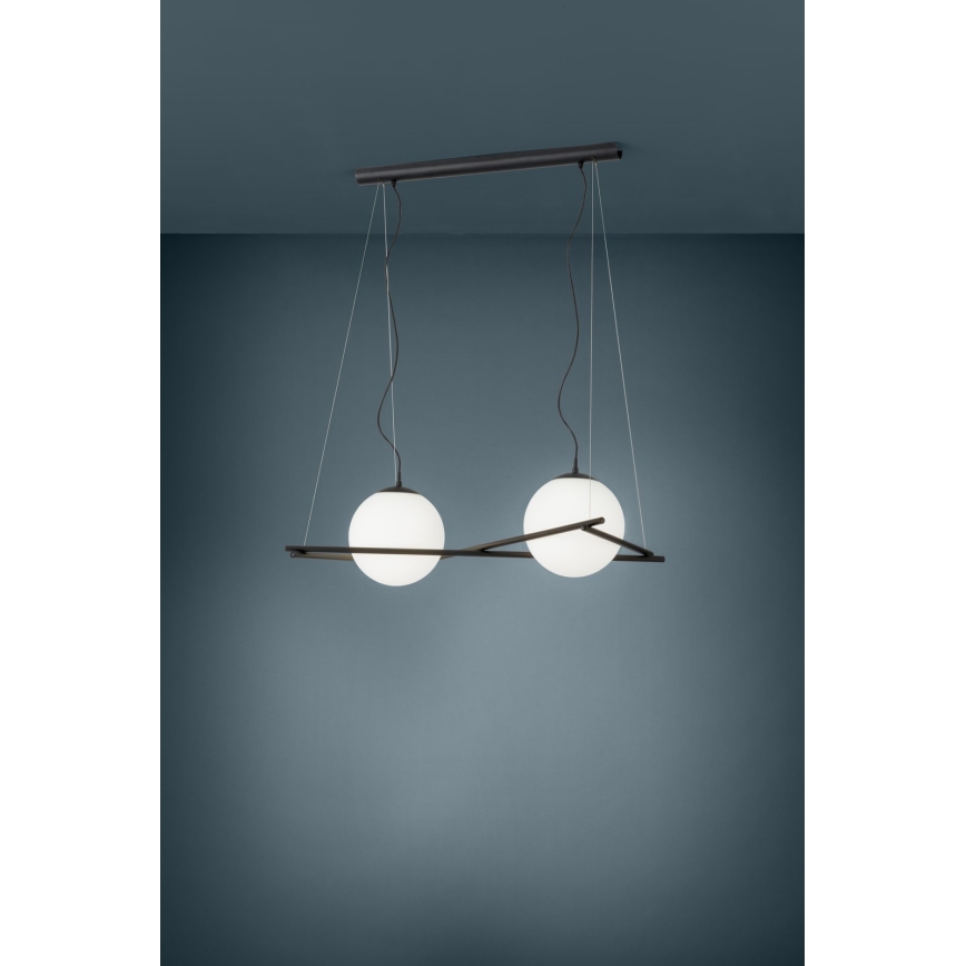 Eglo Stars of Light 39592 - Suspension sur câble SALVEZINAS 2xE27/25W/230V