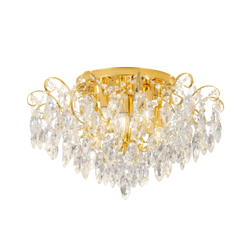Eglo  - Hanglamp voor Oppervlakte Montage 6xE14/25W/230V goud