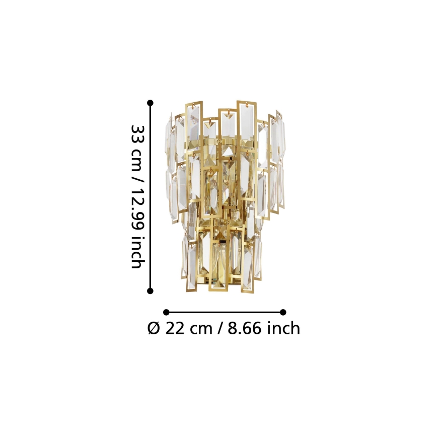 Eglo - Wand Lamp 3xE14/25W/230V
