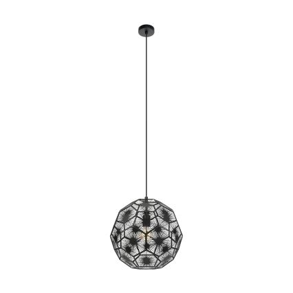 Eglo - Suspension filaire 1xE27/60W/230V d. 41 cm noir