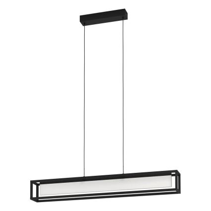 Eglo 39629 - Suspension LED dimmable sur câble GUALAJO LED/27W/230V noir