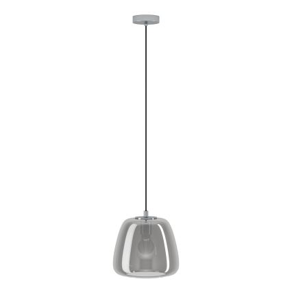 Eglo - Suspension filaire 1xE27/40W/230V d. 26 cm fumé