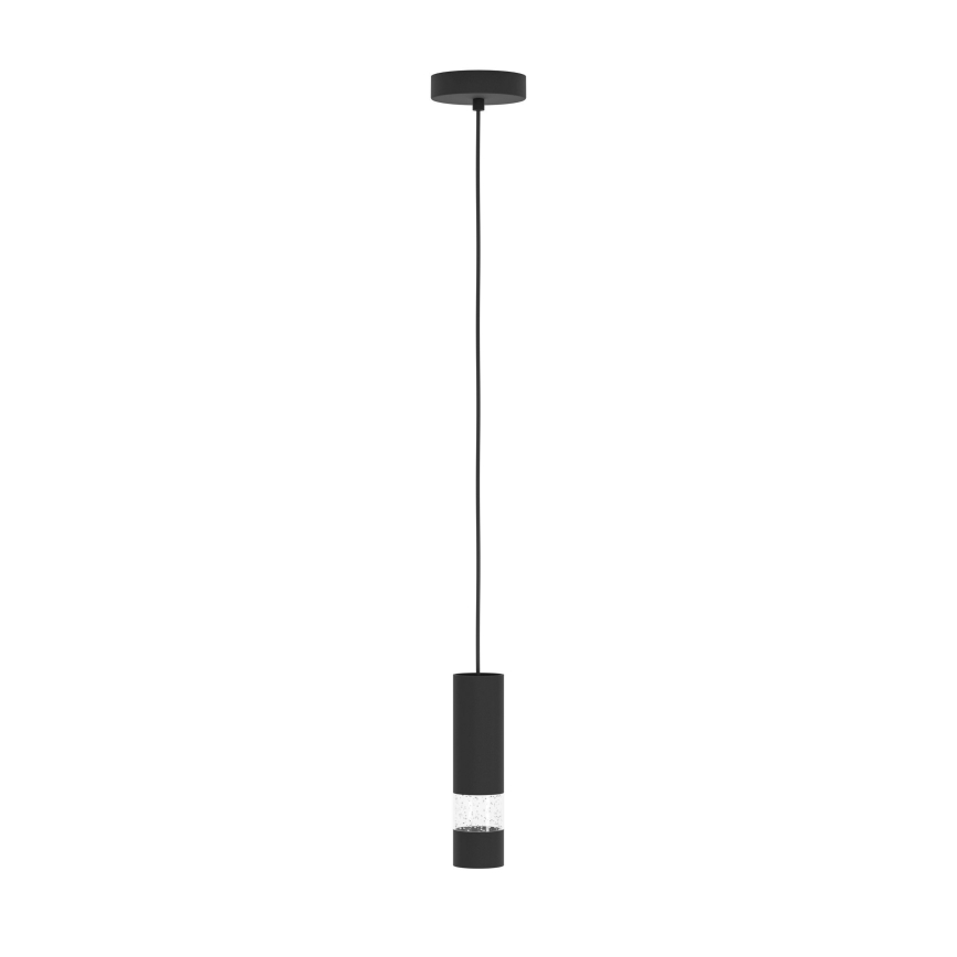 Eglo - Suspension filaire LED 1xGU10/4,6W/230V noir