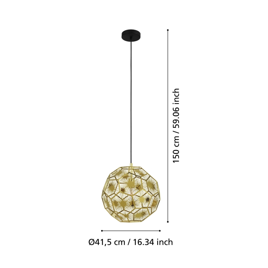 Eglo 39755 - Suspension filaire 1xE27/60W/230V d. 41 cm