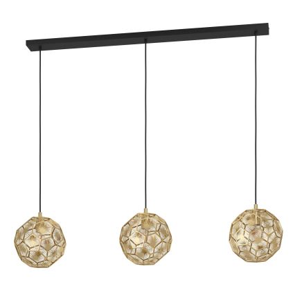 Eglo - Hanglamp aan een koord 3xE27/60W/230V