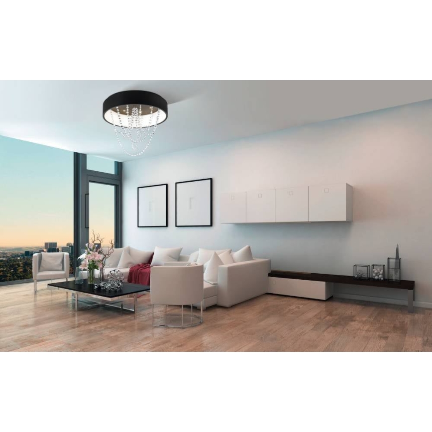 Eglo - Plafonnier LED à intensité variable LED/34W/230V + télécommande