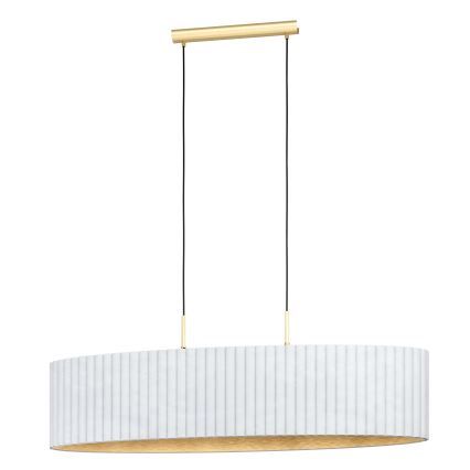 Eglo - Suspension filaire 2xE27/40W/230V blanche