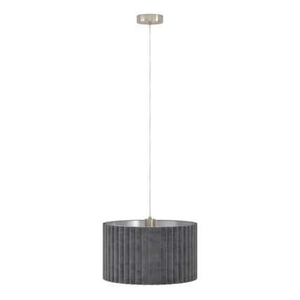 Eglo - Suspension filaire 2xE27/40W/230V grise