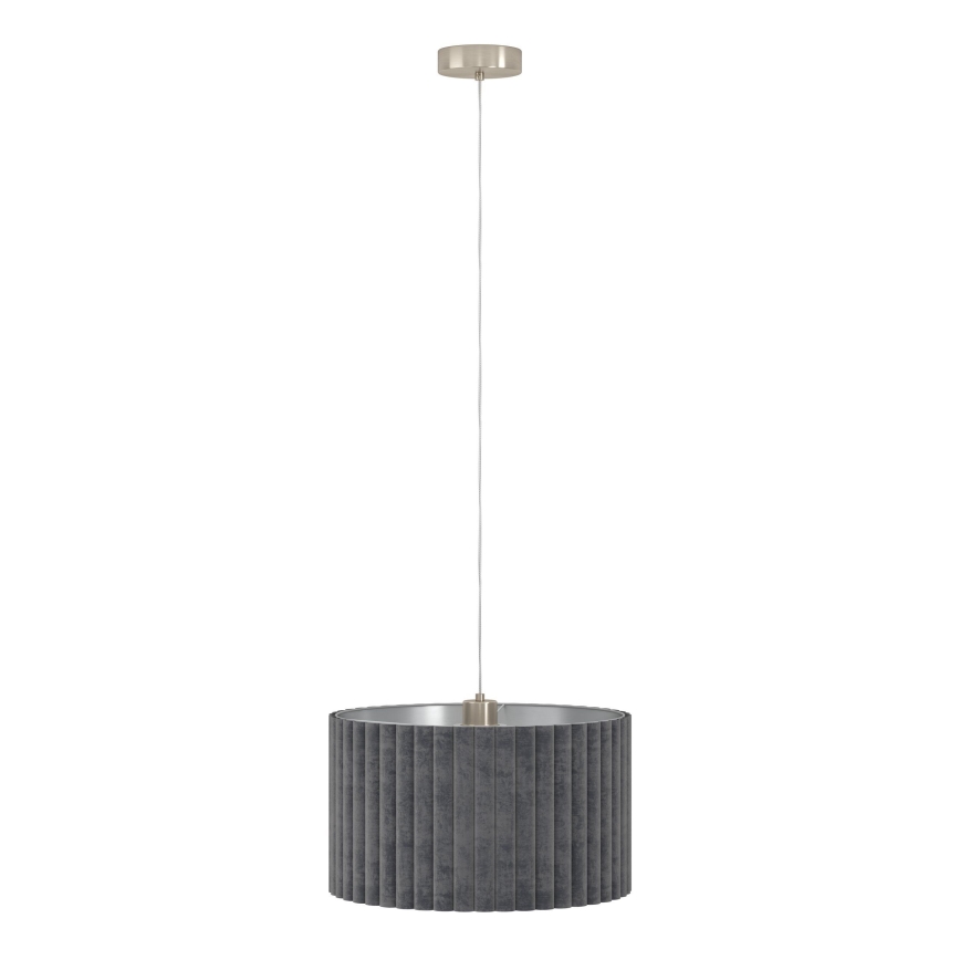 Eglo - Suspension filaire 2xE27/40W/230V grise