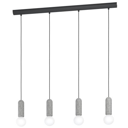 Eglo - Hanglamp aan koord 4xE27/40W/230V