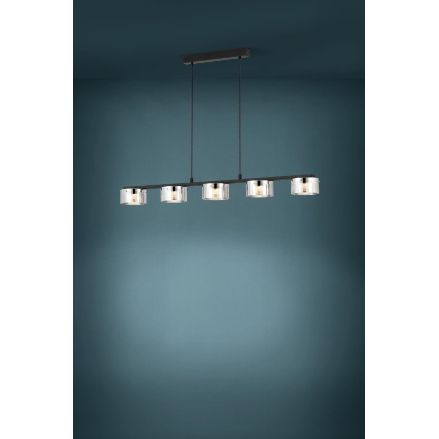 Eglo - Suspension filaire LED à intensité variable 5xLED/5,4W/230V