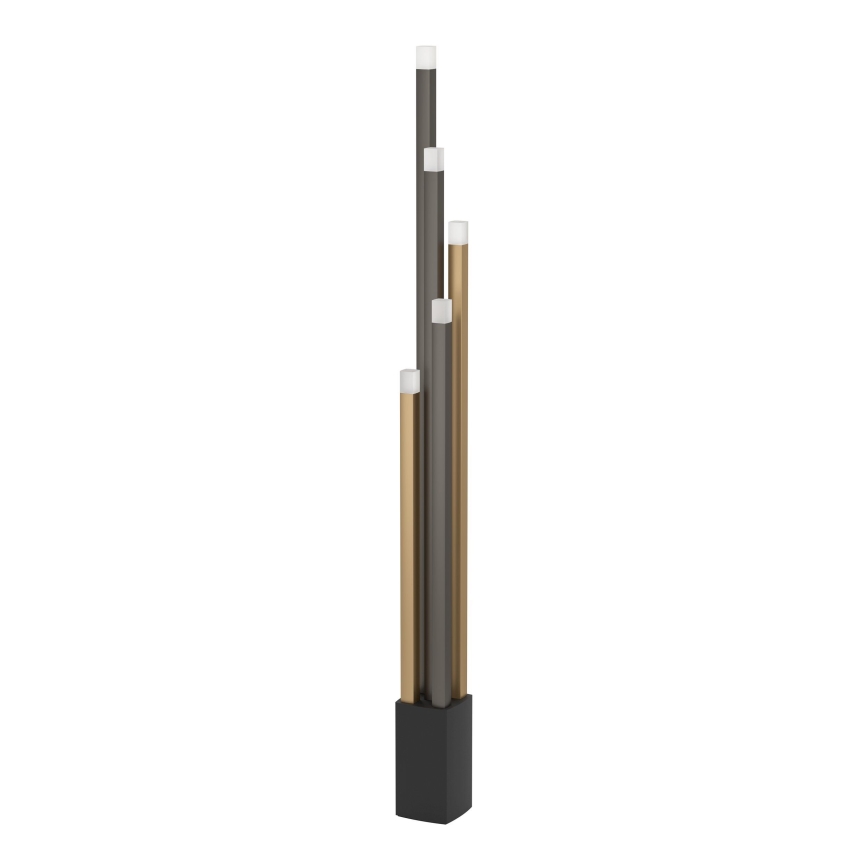 Eglo - Dimbare LED Staande lamp 5xLED/3,7W/230V 3000K antraciet/goud