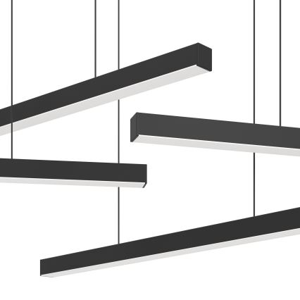 Eglo - Suspension filaire à intensité variable 6xLED/8,4W/230V 3000K noir