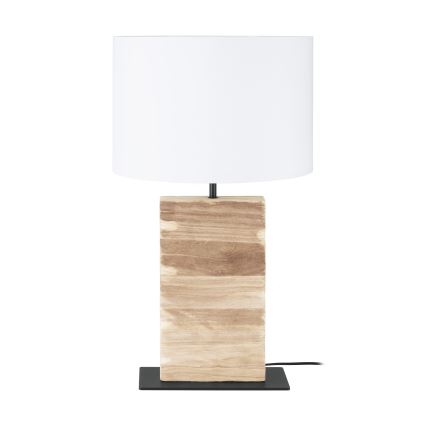 Eglo - Lampe de table 1xE27/40W/230V 62,5 cm marron