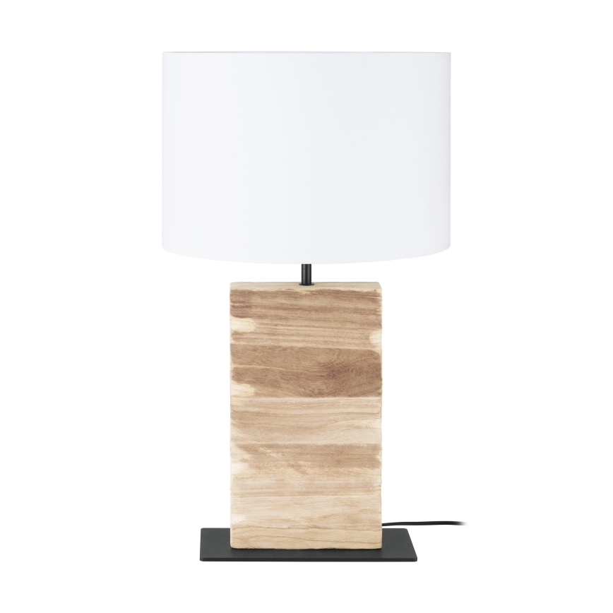 Eglo - Lampe de table 1xE27/40W/230V 62,5 cm marron
