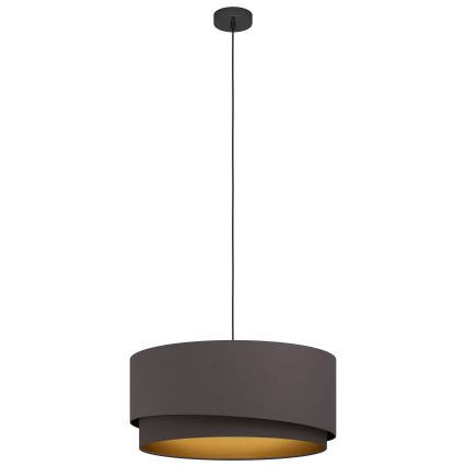 Eglo 39931 - Suspension sur câble MANDERLINE 1xE27/40W/230V marron/doré