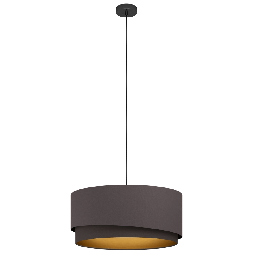 Eglo 39931 - Suspension sur câble MANDERLINE 1xE27/40W/230V marron/doré