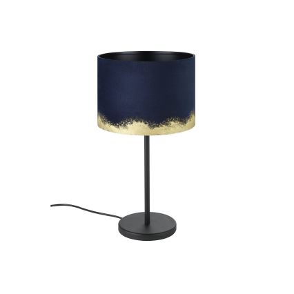 Eglo 39975 - Tafellamp CASUARITA 1xE27/40W/230V blauw/goud