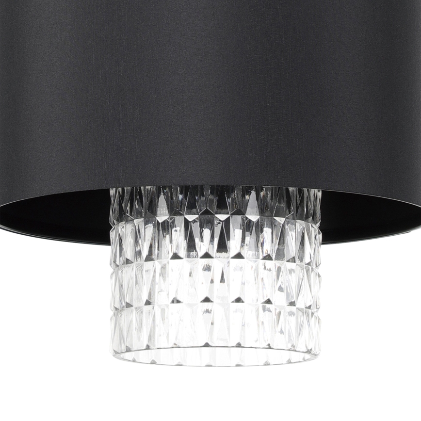 Eglo - Hanglamp aan een koord 1xE27/40W/230V zwart