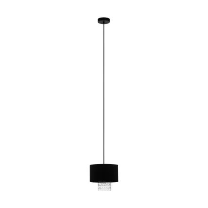 Eglo - Suspension filaire 1xE27/40W/230V noir