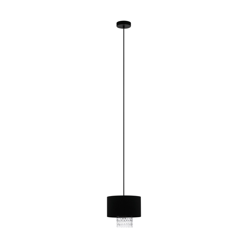 Eglo - Suspension filaire 1xE27/40W/230V noir