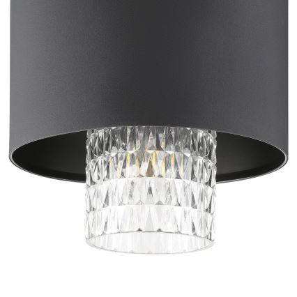 Eglo - Suspension filaire 3xE27/40W/230V noir