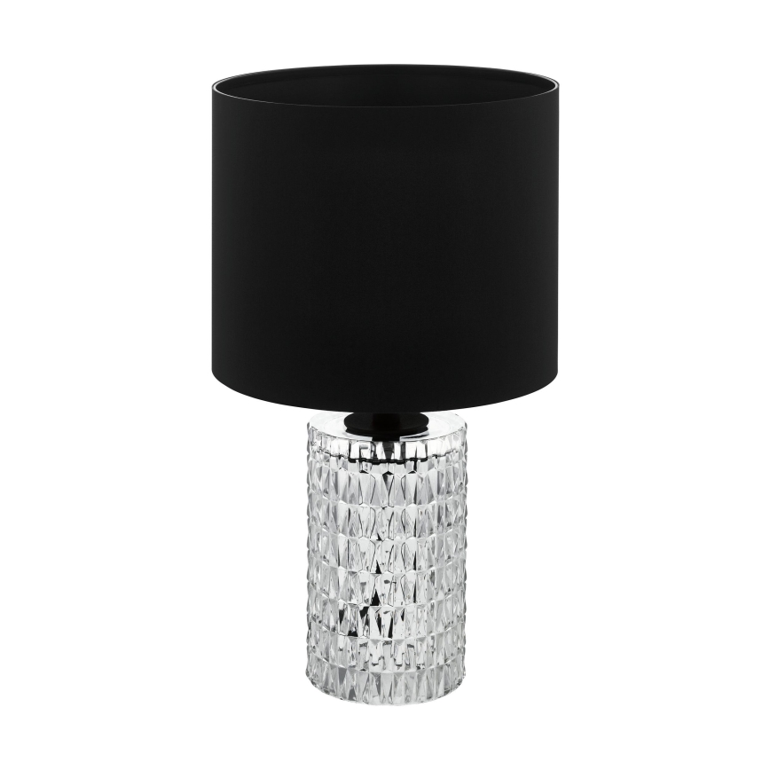 Eglo - Lampe de table 1xE27/40W/230V noir