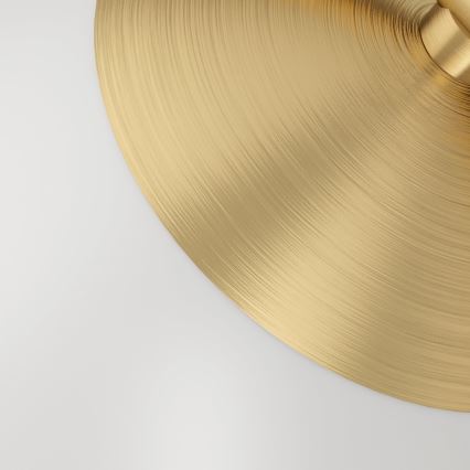 Eglo - Lampadaire 1xE27/40W/230V doré