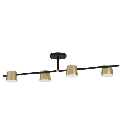 Eglo - Plafonnier LED 4xGU10/4,6W/230V 3000K doré