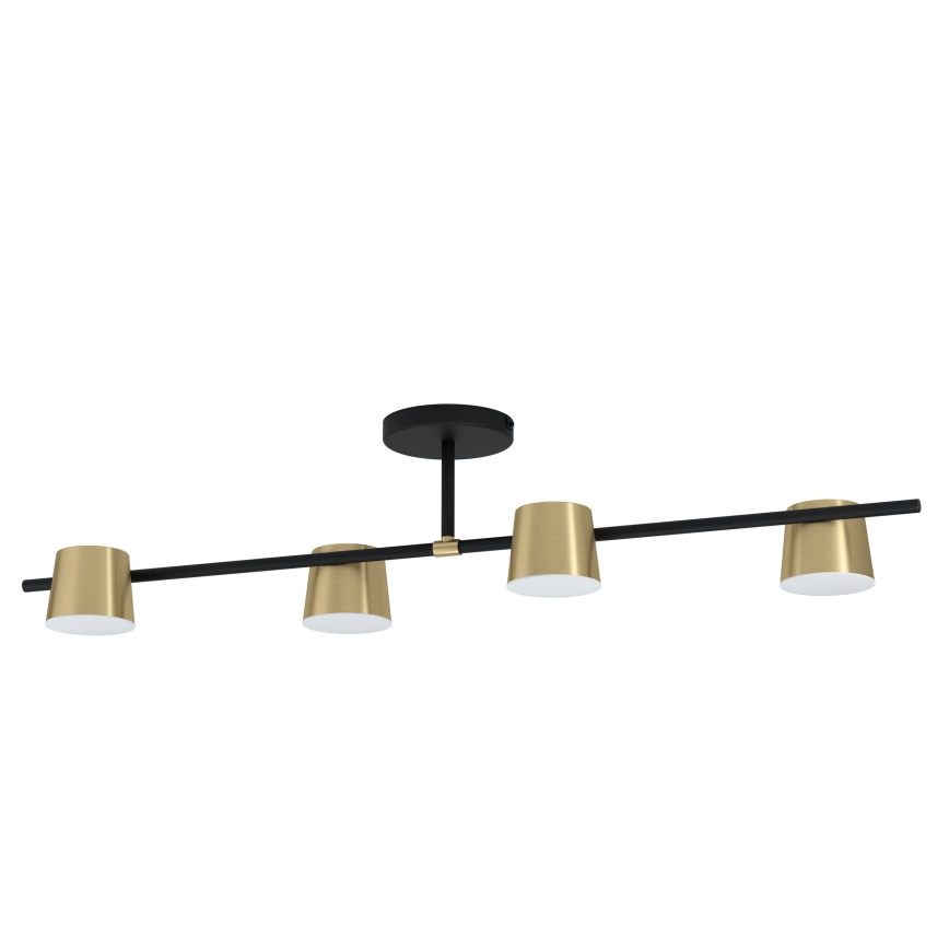 Eglo - Plafonnier LED 4xGU10/4,6W/230V 3000K doré
