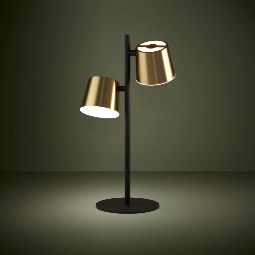 Eglo - Lampe de table LED 2xGU10/4,6W/230V 3000K doré