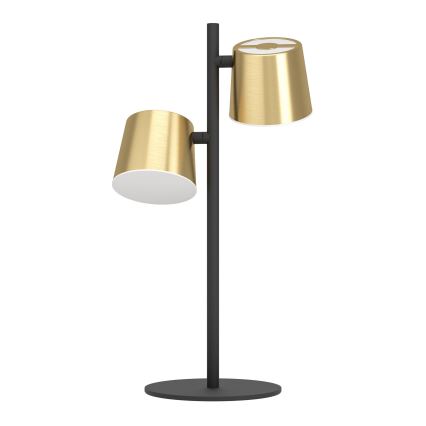 Eglo - LED Tafellamp 2xGU10/4,6W/230V 3000K goud